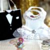 תיק חתן כלה מרהיב - מזכרת לאורחים בחתונה מתנה לאורחים בחתונה מזכרות לאורחים בחתונה מזכרות לאירועים