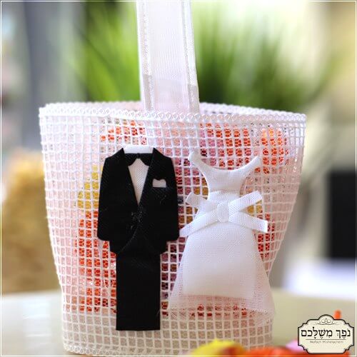 תיק רשת חתן כלה - מזכרת לאורחים בחתונה מתנות לאורחים בחתונה מזכרות לאורחים בחתונה מזכרות לאירועים מזכרת לאורחים בחינה