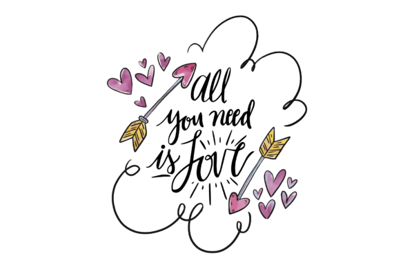 all you need - הזמנה לחתונה - נופך משלכם